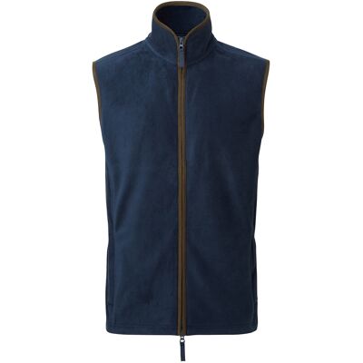 Premier Herren Artisan Fleece-Weste (Marine/Braun) Navy blau M Premier Herren Artisan Fleece-Weste (Marine/Braun) Navy blau M