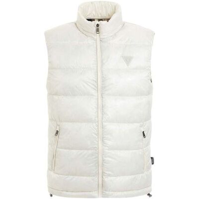 Superleichte ärmellose Doudoune Guess für Herren Beige L Superleichte ärmellose Doudoune Guess für Herren Beige L