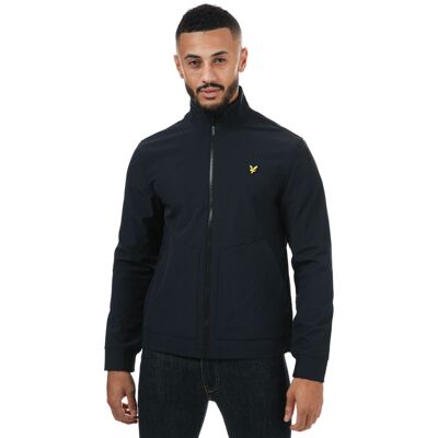 Lyle & Scott Veste Softshell col cheminée Lyle And Scott Pour Homme en Bleu Marine Marine S Lyle & Scott Veste Softshell col cheminée Lyle And Scott Pour Homme en Bleu Marine Marine S