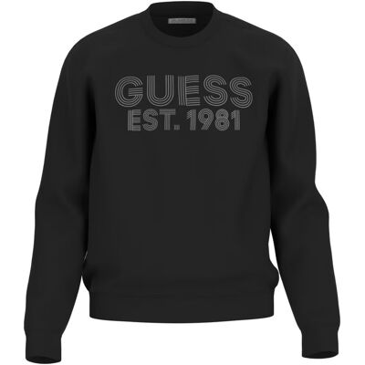 Guess Sweatshirt Schwarz M Guess Sweatshirt Schwarz M