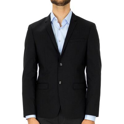 Calvin Klein Männer Blazer Slim Fit Schwarz Schwarz ES 48 Calvin Klein Männer Blazer Slim Fit Schwarz Schwarz ES 48