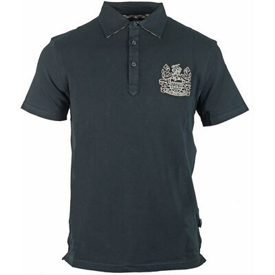 Aquascutum Aldis Logo Schwarzes Poloshirt Schwarz M Aquascutum Aldis Logo Schwarzes Poloshirt Schwarz M