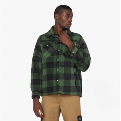Dickies PORTLAND Herren Shirtjacke Grün Grün XS Dickies PORTLAND Herren Shirtjacke Grün Grün XS