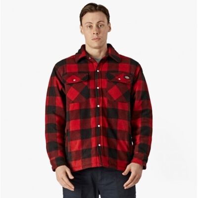 Dickies PORTLAND Herren Shirtjacke Rot Rot L Dickies PORTLAND Herren Shirtjacke Rot Rot L