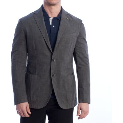 LA MARTINA PMJA03-TL219 Herren Regular Fit Langarm-Blazer Grau EU50 LA MARTINA PMJA03-TL219 Herren Regular Fit Langarm-Blazer Grau EU50