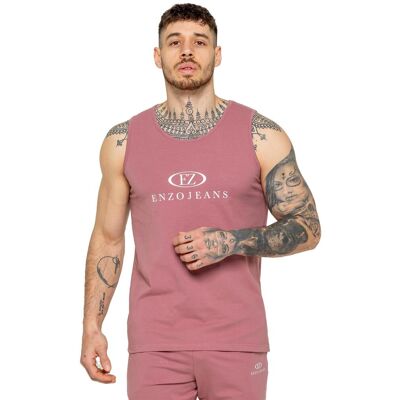 Enzo Herren Gymnastikweste Rose M Enzo Herren Gymnastikweste Rose M