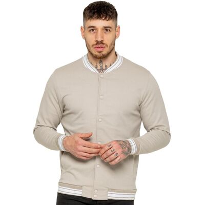 Enzo Milano Herren Bomberjacke Beige L Enzo Milano Herren Bomberjacke Beige L