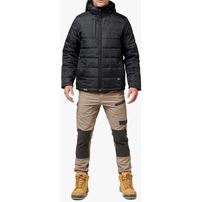 Hard Yakka PUFFA 2.0 Herrenjacke Schwarz Schwarz 2XL Hard Yakka PUFFA 2.0 Herrenjacke Schwarz Schwarz 2XL
