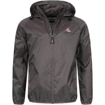 Arctic Seven Herren Regenjacke – Dunkelgrau Grau L Arctic Seven Herren Regenjacke – Dunkelgrau Grau L