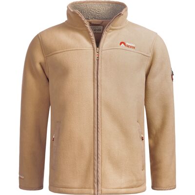 Arctic Seven Herren Fleece Jacke – Coffee Braun M Arctic Seven Herren Fleece Jacke – Coffee Braun M
