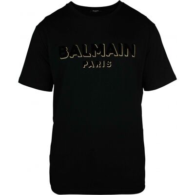 Balmain T-shirt Schwarz Schwarz L Balmain T-shirt Schwarz Schwarz L