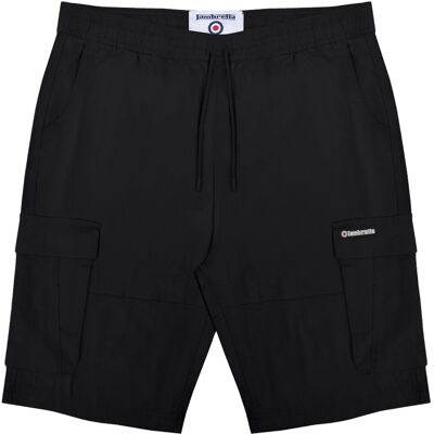 Lambretta - "Utility SS25" Cargo-Shorts für Herren (Schwarz) Schwarz 36 Normal Lambretta - "Utility SS25" Cargo-Shorts für Herren (Schwarz) Schwarz 36 Normal