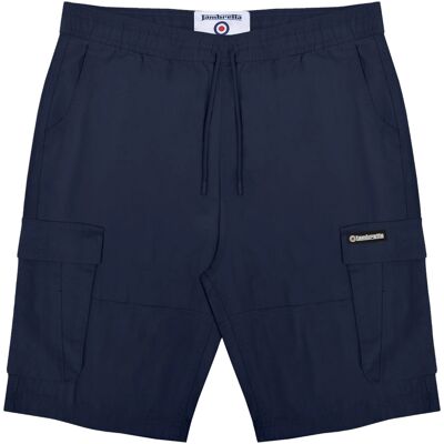 Lambretta - "Utility SS25" Cargo-Shorts für Herren (Marineblau) Marine 34 Normal Lambretta - "Utility SS25" Cargo-Shorts für Herren (Marineblau) Marine 34 Normal