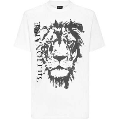 Billionaire T-Shirt Lion Weiß M Billionaire T-Shirt Lion Weiß M