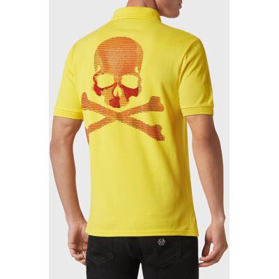 Philipp Plein Poloshirt Skull&Bones Gelb S Philipp Plein Poloshirt Skull&Bones Gelb S
