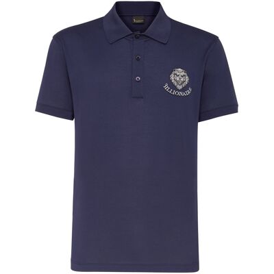 Billionaire Poloshirt Lion Dunkelblau S Billionaire Poloshirt Lion Dunkelblau S