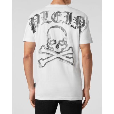 Philipp Plein T-Shirt Skull&Bones Weiß XL Philipp Plein T-Shirt Skull&Bones Weiß XL