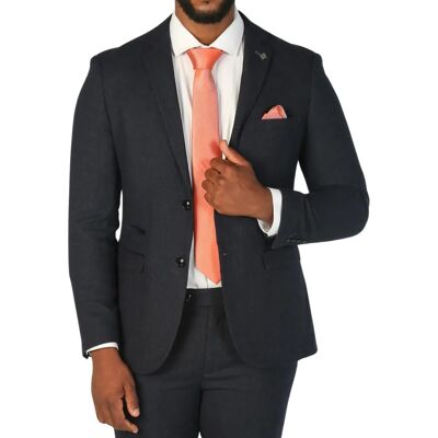 Paul Andrew Marineblauer Herrenblazer aus Wollmischung und Tweed Blau 36 (Brust) Paul Andrew Marineblauer Herrenblazer aus Wollmischung und Tweed Blau 36 (Brust)