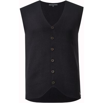 Rusty Neal Strick Weste Schwarz XL Rusty Neal Strick Weste Schwarz XL
