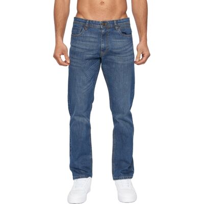Duck and Cover - "Hydras" Jeans für Herren (Mittlere Waschung) Mittelblau 38 Normal Duck and Cover - "Hydras" Jeans für Herren (Mittlere Waschung) Mittelblau 38 Normal