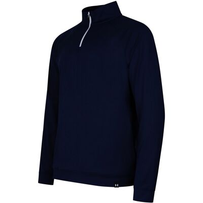 Under Armour - Fleece-Oberteil mit kurzem Reißverschluss für Herren (Mitternachtsblau) Navy blau 2XL Under Armour - Fleece-Oberteil mit kurzem Reißverschluss für Herren (Mitternachtsblau) Navy blau 2XL