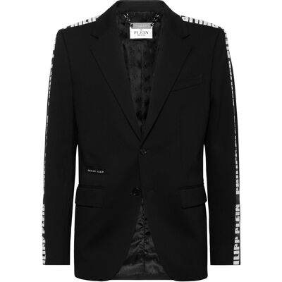 Philipp Plein Light Fleece Blazer Flicky Fit Schwarz 48 (Brust) Philipp Plein Light Fleece Blazer Flicky Fit Schwarz 48 (Brust)