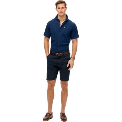 Superdry Herren Merchant Hemd Blau XL Superdry Herren Merchant Hemd Blau XL