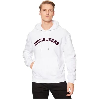 Guess Herren G Force Sweatshirt Weiß M Guess Herren G Force Sweatshirt Weiß M