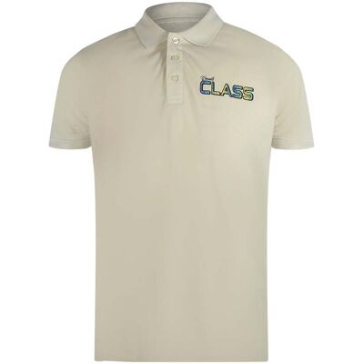 Cavalli Class Poloshirt Mit Leuchtendem Blumenlogo In Beige Und Sand Beige L Cavalli Class Poloshirt Mit Leuchtendem Blumenlogo In Beige Und Sand Beige L