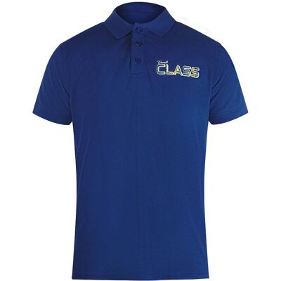 Cavalli Class - Poloshirt Mit Leuchtendem Blumenlogo In Irisblau Blau M Cavalli Class - Poloshirt Mit Leuchtendem Blumenlogo In Irisblau Blau M