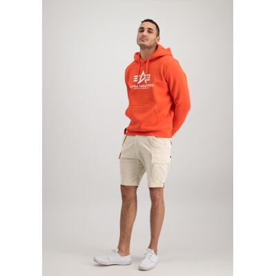 alpha industries Basic Big Logo Hoodie Rot S alpha industries Basic Big Logo Hoodie Rot S