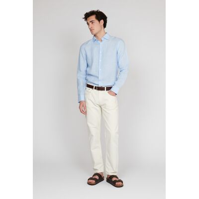 Matinique Langarm - Hemd MAmarc Gerade Passform blue Blau EU40 Matinique Langarm - Hemd MAmarc Gerade Passform blue Blau EU40