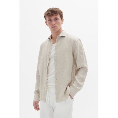Matinique Langarm - Hemd MAmarc Gerade Passform beige Beige EU 38 Matinique Langarm - Hemd MAmarc Gerade Passform beige Beige EU 38