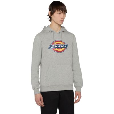 Dickies Icon Logo Hoodie Unisex Erwachsene Grauer Kapuzenpullover Grau XL Dickies Icon Logo Hoodie Unisex Erwachsene Grauer Kapuzenpullover Grau XL