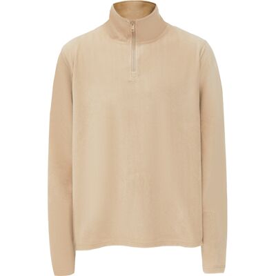 Mo Fleecepullover Männer Beige Beige M Mo Fleecepullover Männer Beige Beige M