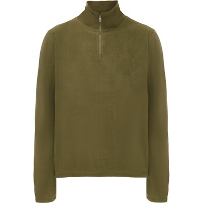 Mo Fleecepullover Männer khaki Khaki 2XL Mo Fleecepullover Männer khaki Khaki 2XL