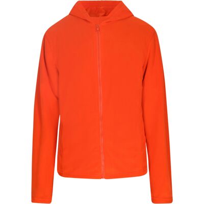 Mo Fleecejacke Männer orange Orange L Mo Fleecejacke Männer orange Orange L