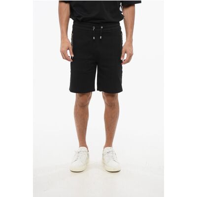 Balmain Jersey-Shorts mit seitlichem Logoband in Schwarz Schwarz M Balmain Jersey-Shorts mit seitlichem Logoband in Schwarz Schwarz M