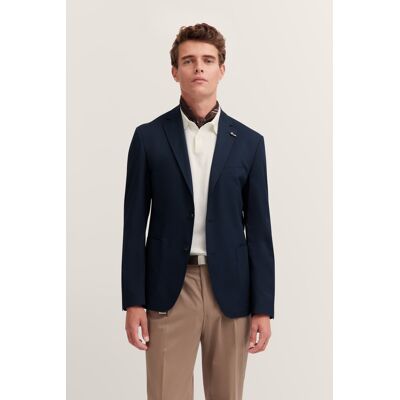 Bugatti Herren Sakko mit Reverskragen Marine EU48 Bugatti Herren Sakko mit Reverskragen Marine EU48