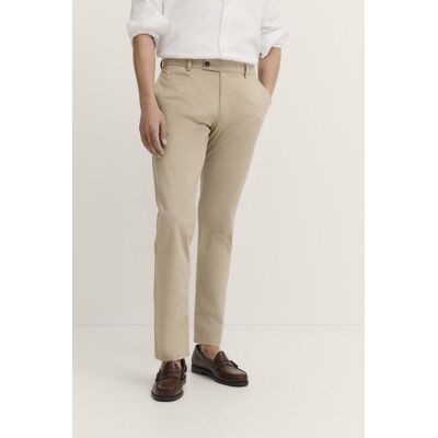 Bugatti Herren Chino mit Stretchfunktion Beige 33W/34L Bugatti Herren Chino mit Stretchfunktion Beige 33W/34L