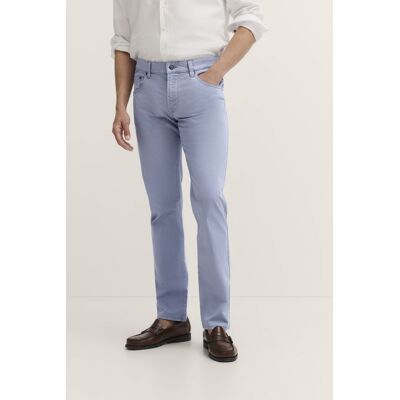 Bugatti Herren 5-Pocket-Hose mit Stretchfunktion Blau 35W/32L Bugatti Herren 5-Pocket-Hose mit Stretchfunktion Blau 35W/32L