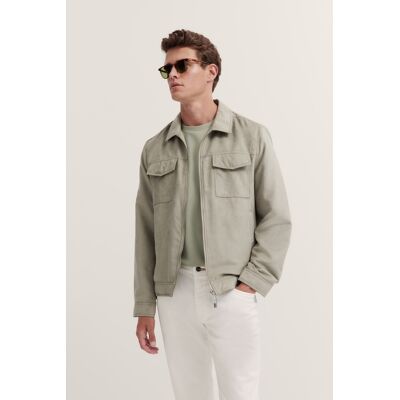 Bugatti Herren Jacke aus wasserabweisendem Oberstoff Grün EU58 Bugatti Herren Jacke aus wasserabweisendem Oberstoff Grün EU58