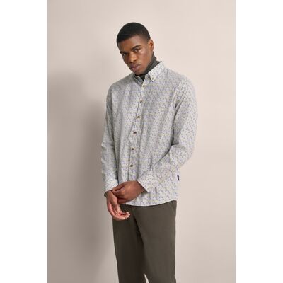 Bugatti Herren Oxfordhemd mit Button-Down-Kragen Olive M Bugatti Herren Oxfordhemd mit Button-Down-Kragen Olive M