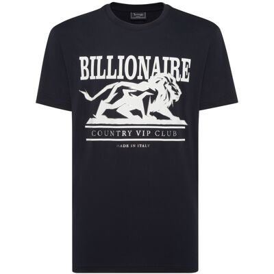 Billionaire T-Shirt Round Neck Ss Lion Dunkelblau L Billionaire T-Shirt Round Neck Ss Lion Dunkelblau L