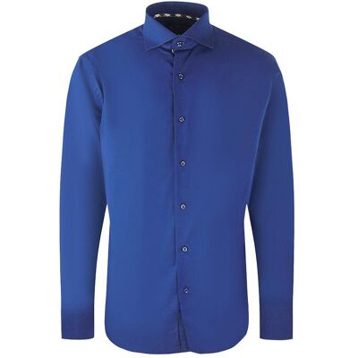 Aquascutum Herren Unifarben Langarmhemd (Marineblau) Marine S Aquascutum Herren Unifarben Langarmhemd (Marineblau) Marine S