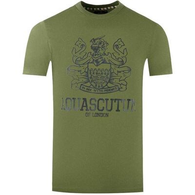 Aquascutum Herren London Aldis T-Shirt (Armeegrün) Braun Grün M Aquascutum Herren London Aldis T-Shirt (Armeegrün) Braun Grün M