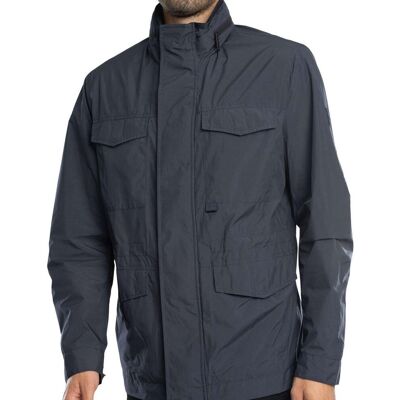 Ted Baker Nylon Herren Marineblau Feldjacke Marine S Ted Baker Nylon Herren Marineblau Feldjacke Marine S
