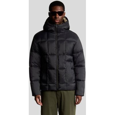 Lyle & Scott Square Cocoon Pufferjacke - Schwarz Schwarz S Lyle & Scott Square Cocoon Pufferjacke - Schwarz Schwarz S
