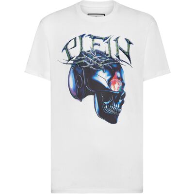Philipp Plein T-Shirt Chrome Weiß XL Philipp Plein T-Shirt Chrome Weiß XL
