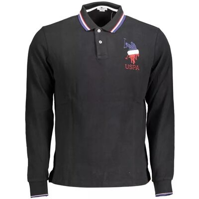 U.S. Polo Assn Langarm-Polohemd Klassischer Schnitt Schwarz 2XL U.S. Polo Assn Langarm-Polohemd Klassischer Schnitt Schwarz 2XL